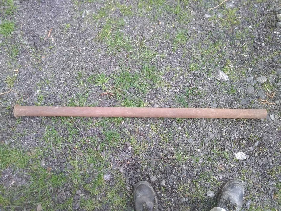 Rura FI 60/4mm 145cm surowa na słupki ogrodzenie