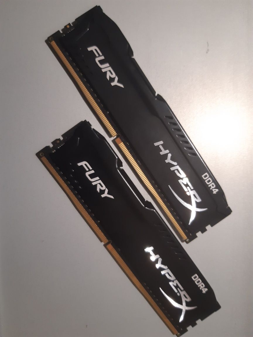 Оперативна пам'ять 2х4gb. 8gb Hyperx Fury ОЗУ/RAM