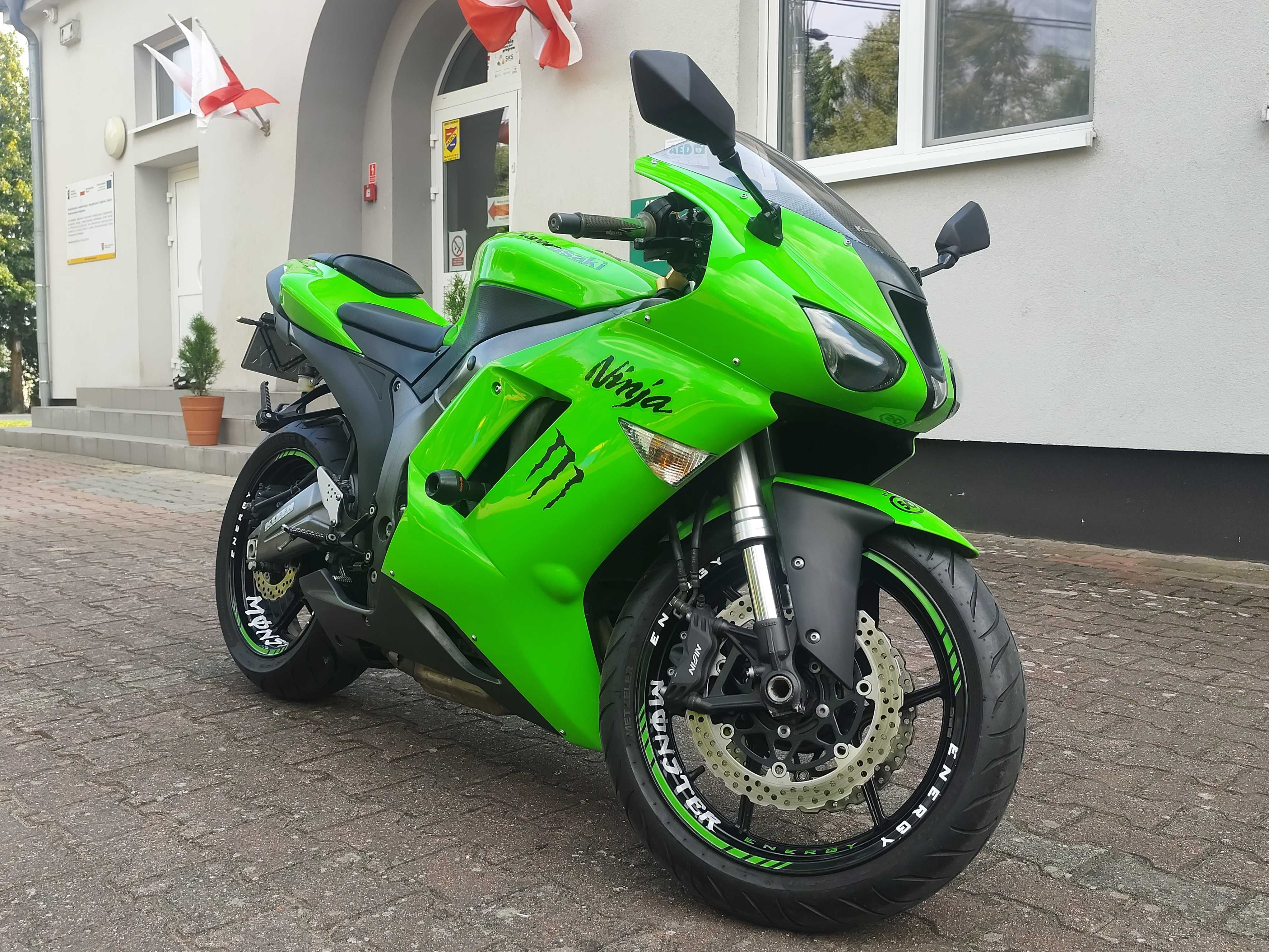 Sprzedam Piękną Kawasaki zx6r 2008r Doinwestowany