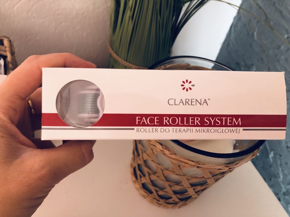 Clarena Face Roller System Micronedle Therapy Roller nowy