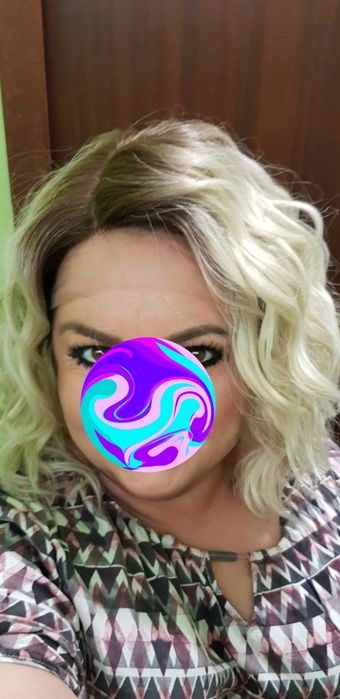 Peruka Blond Lace Front Mono Part Nowoczesna Fryzura Cudo