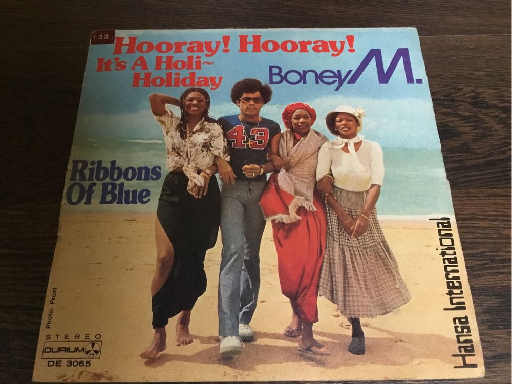 Boney M hooray! Hooray! It’s a holi-holiday winyl