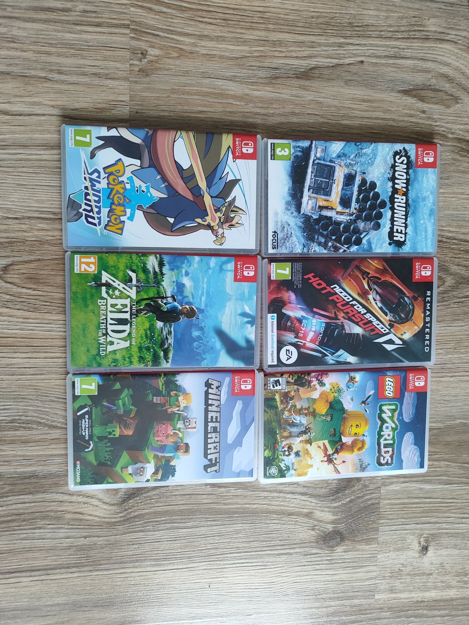 Nintendo switch kolor czarny +6 gier i dodatki