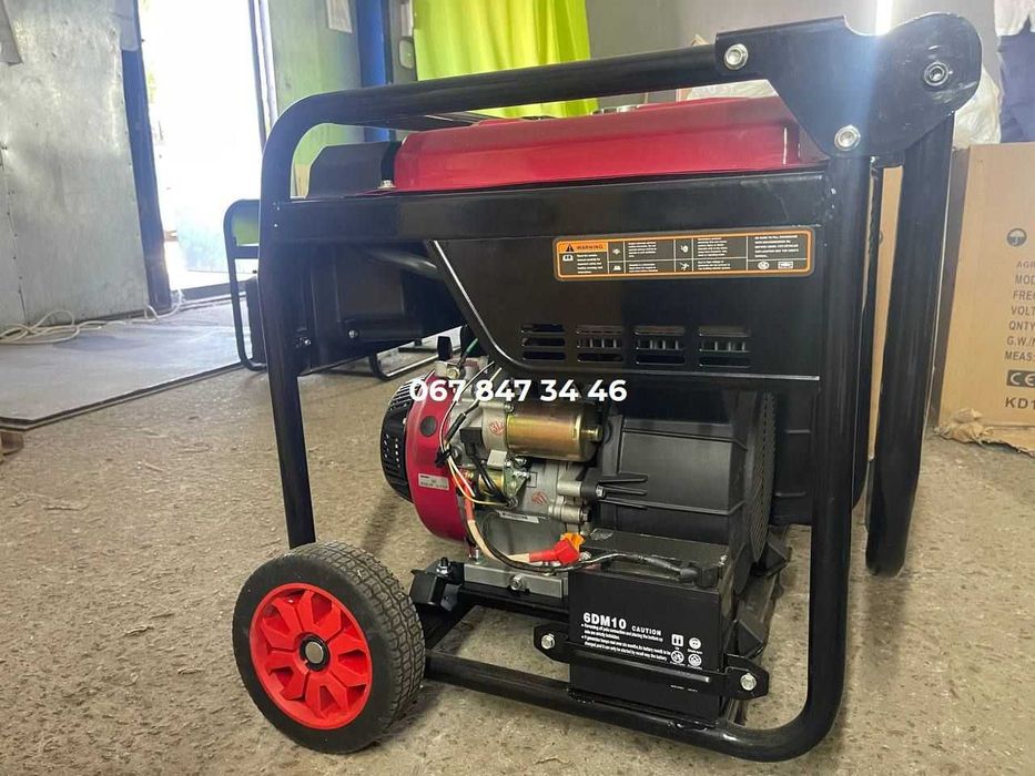 Генератор Holida WM6000EI ІНВЕРТОРНИЙ 5,5 кВт бензин Дуже тихий