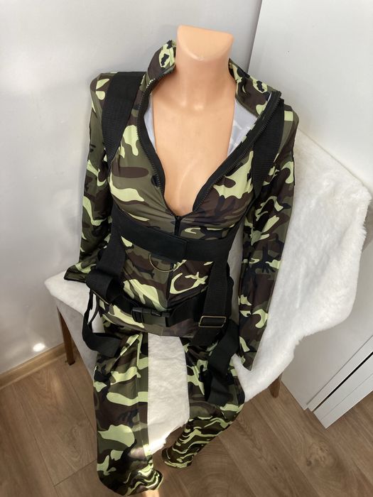 Strój wojskowy komplet molo leg avenue seksowny strój