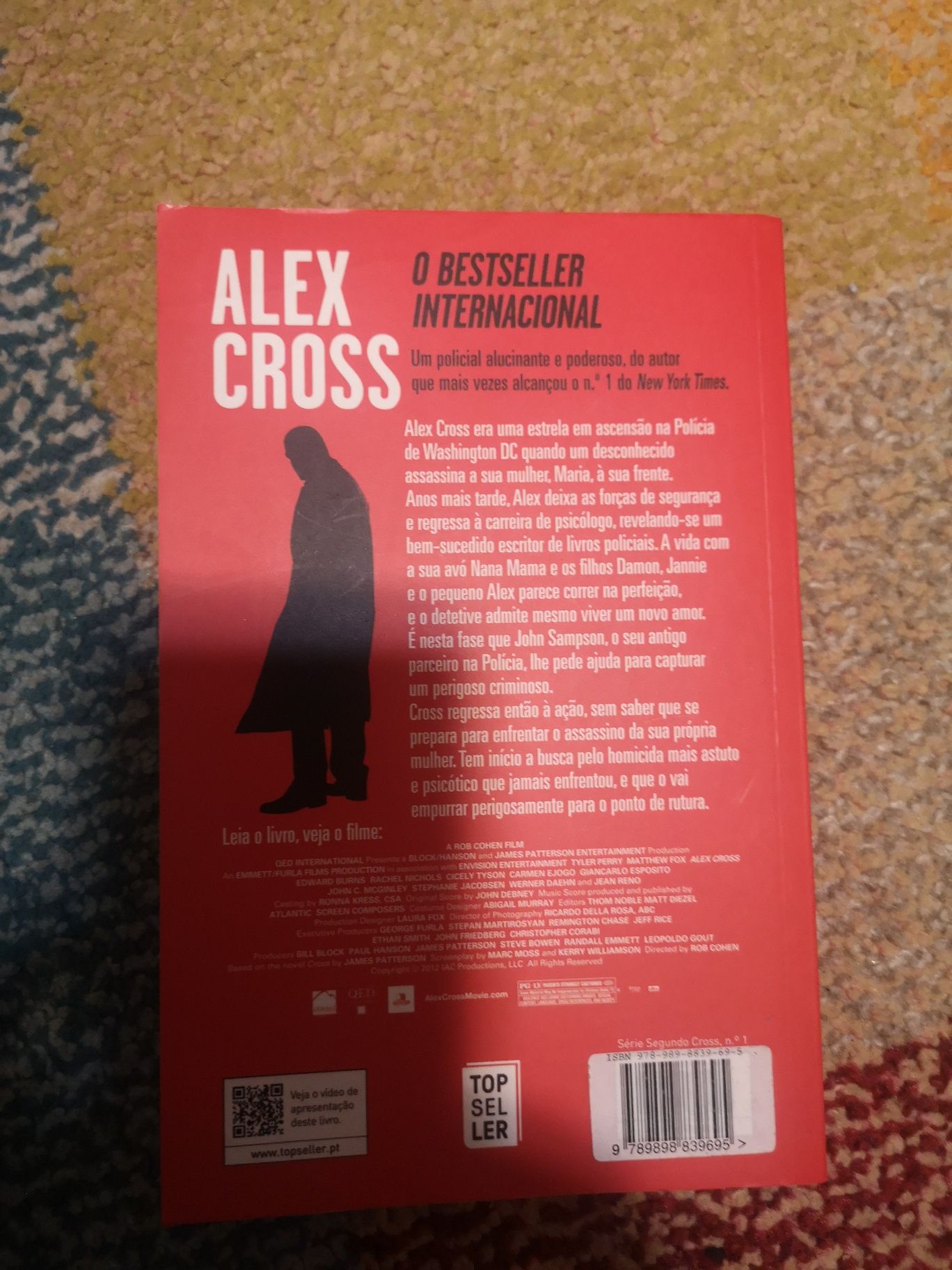 Livro Alex Cross James Patterson