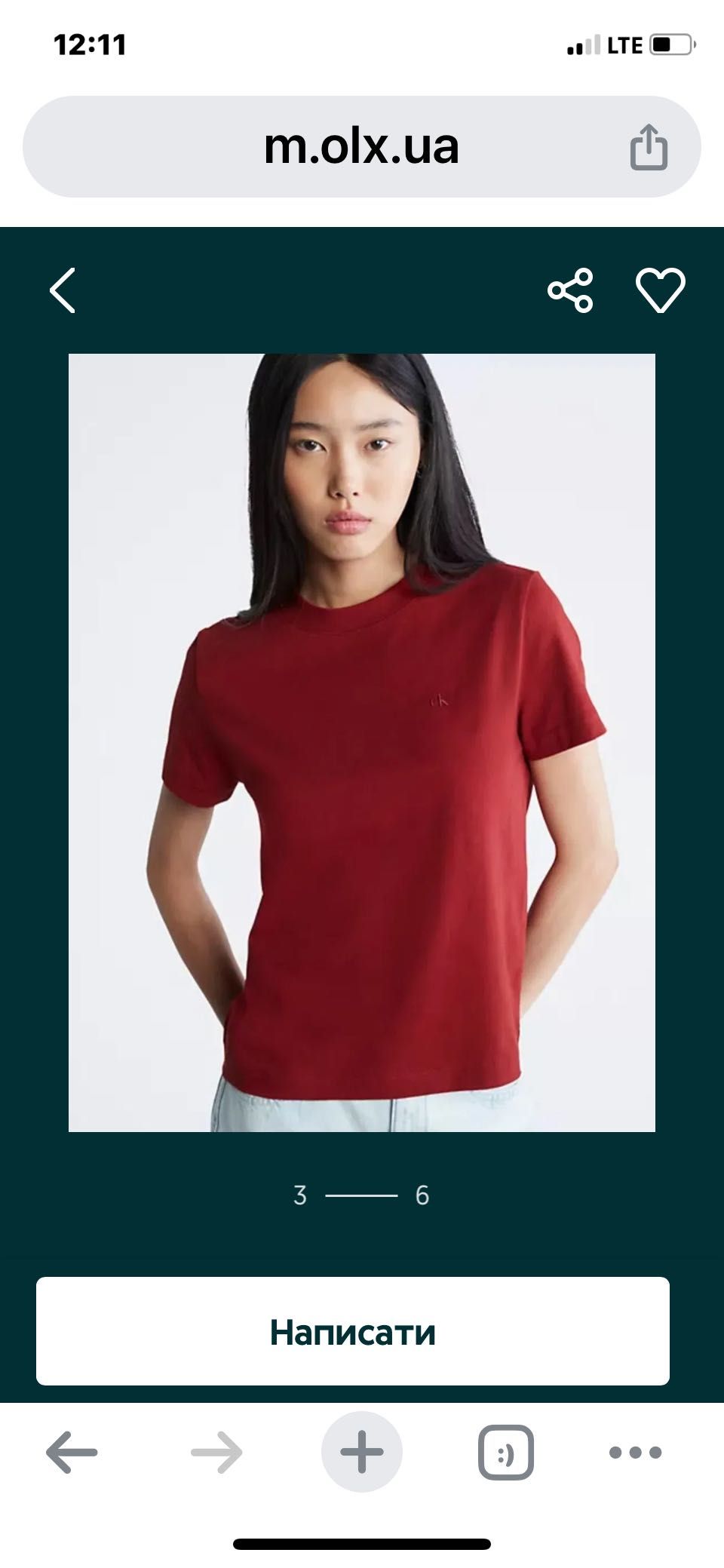Жіноча футболка Calvin Klein s