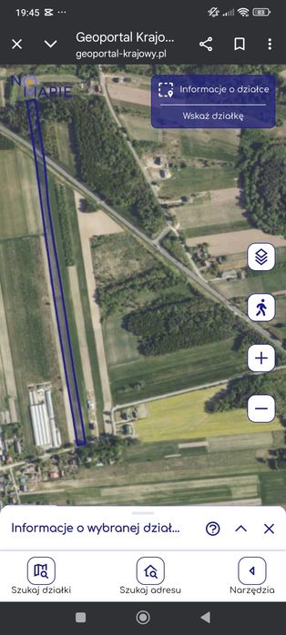 Sprzedam działkę rolno-budowlana 1.39 h