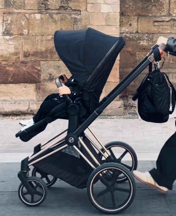 Wózek Cybex Priam 4.0 deep black rose gold