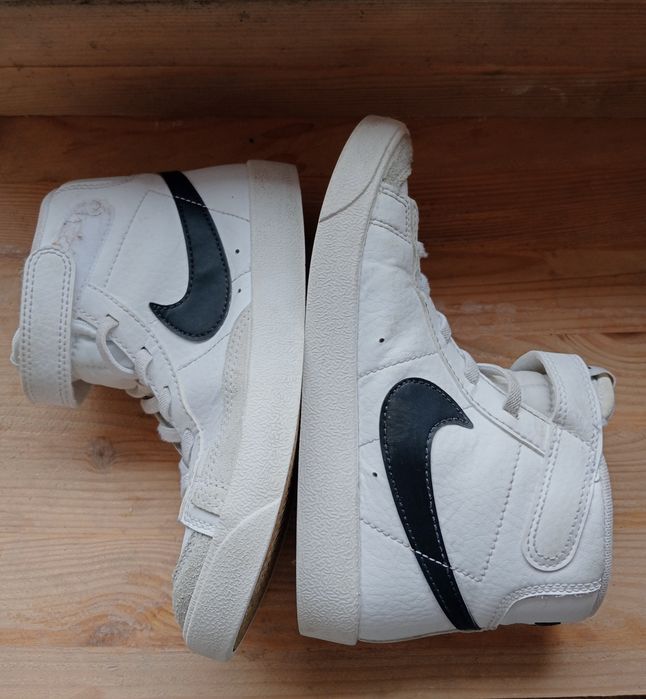 Дитячі високі шкіряні кеди Nike