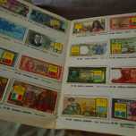 Caderneta de cromos "Notas de banco de todo o mundo - completa