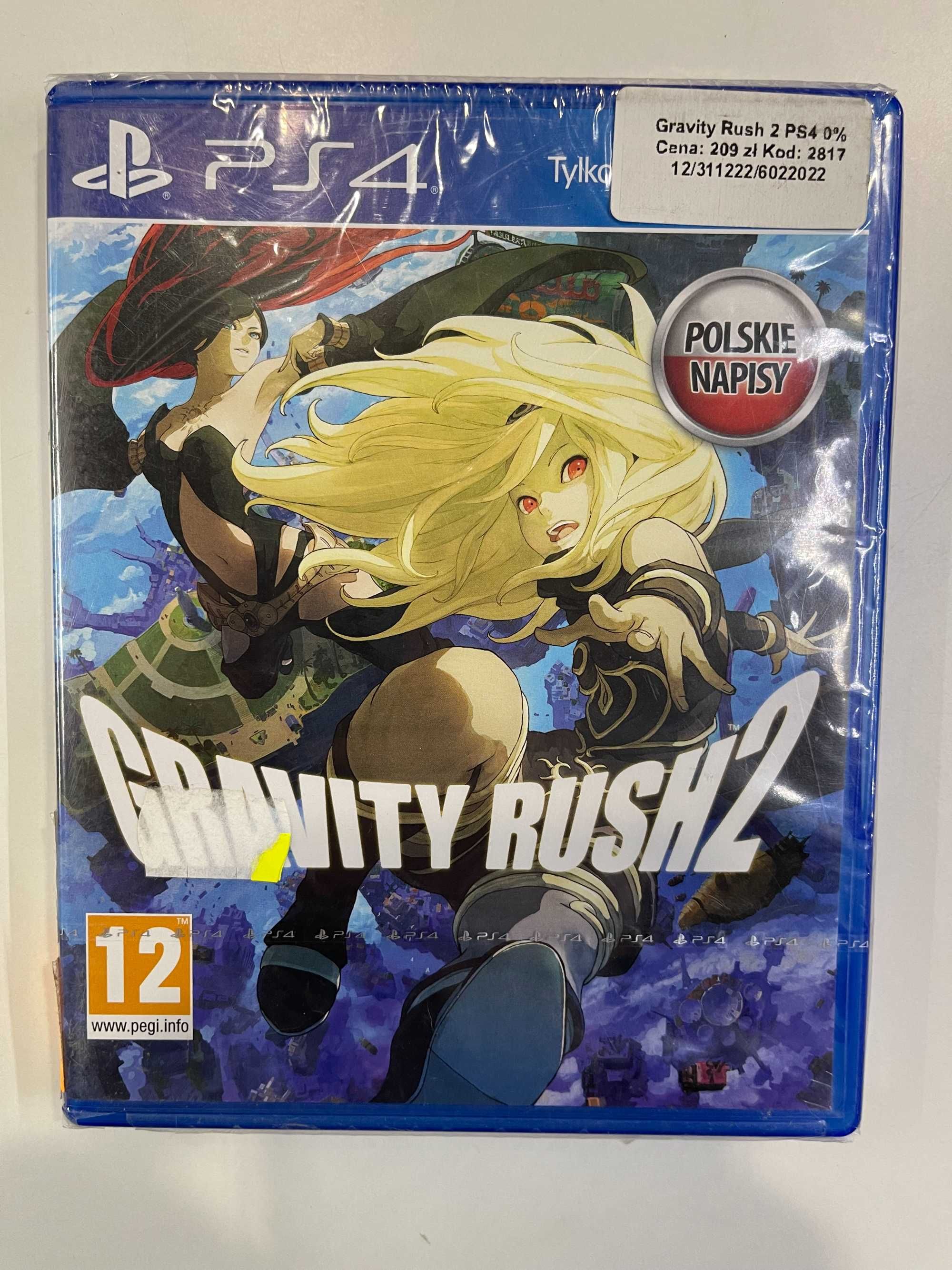 Gravity Rush 2 PS4 NOWA