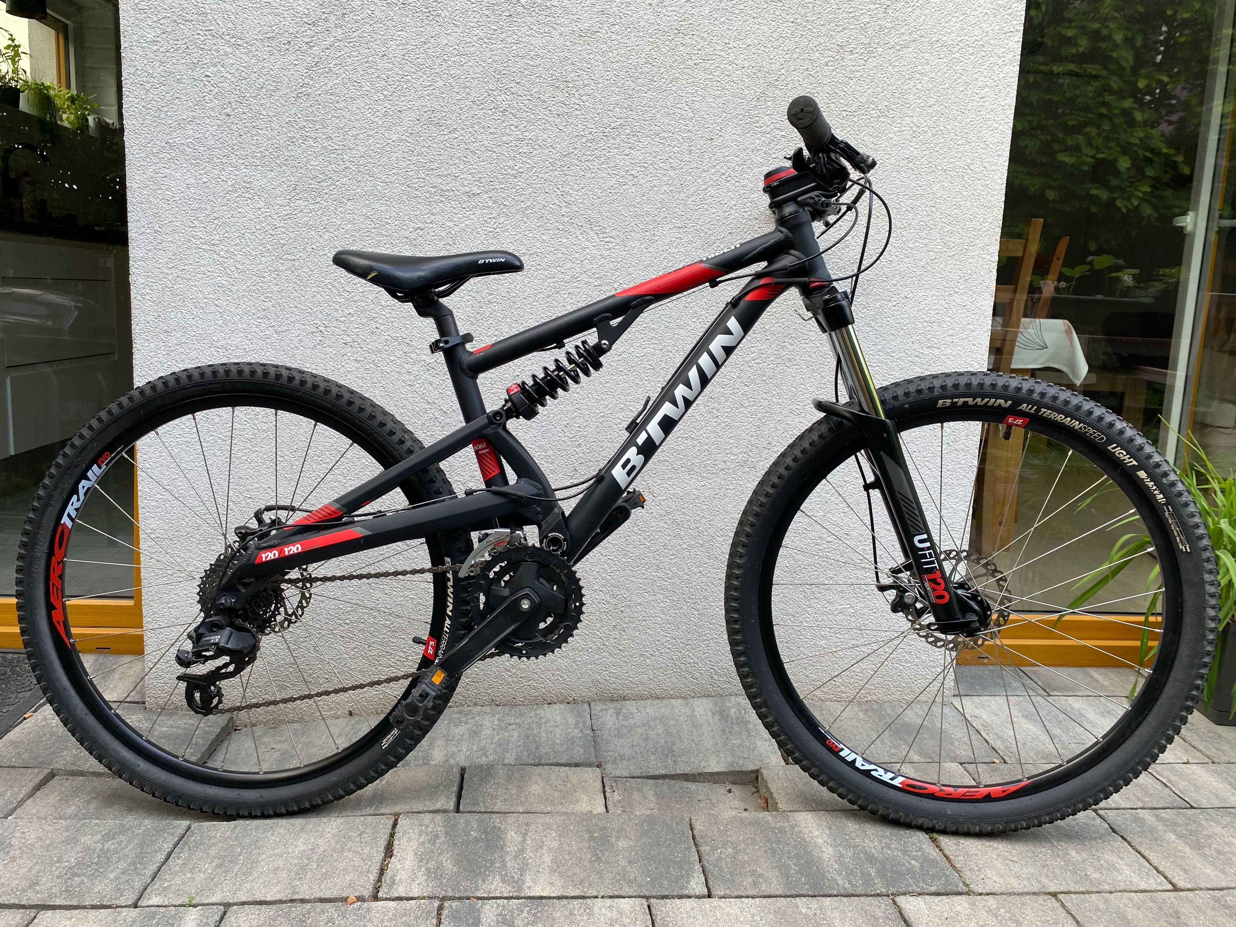 Rower górski MTB B'twin ROCKRIDER 520 S 27,5 ''
