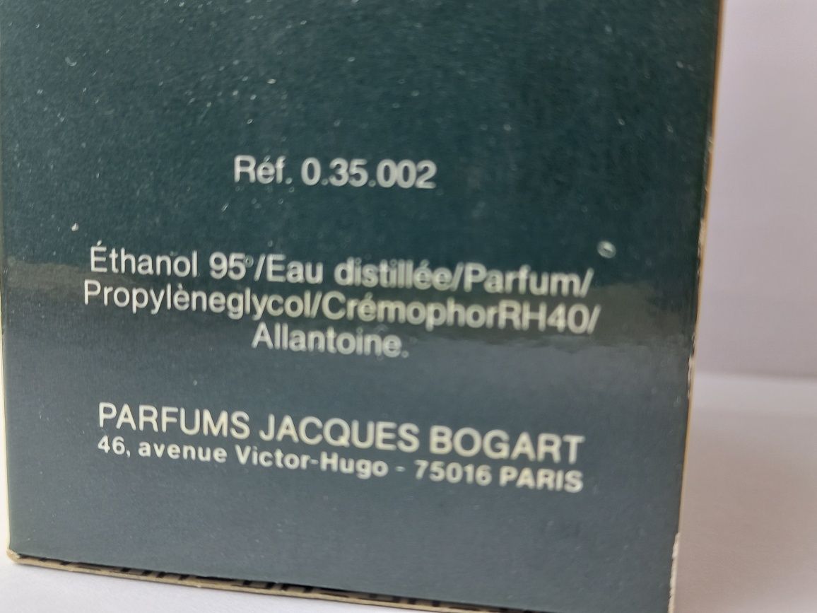 Bogart. After shave. Jacques Bogart Paris. 4FL.OZ-55%VOL-120ML.