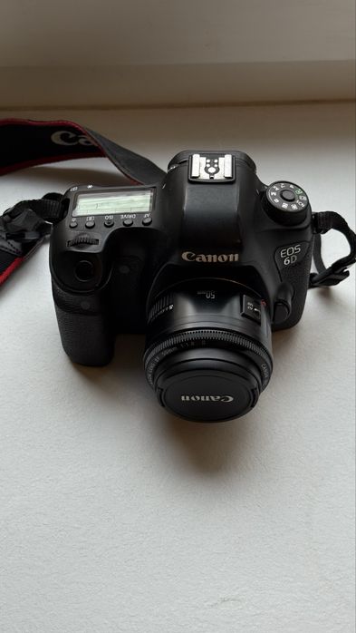 Фотоопарат Canon 6D + об’єктив 50мм f/1.8
