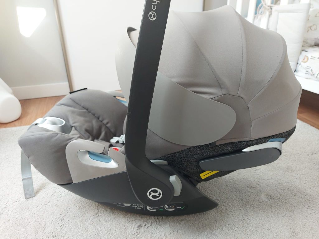 Fotelik nosidełko Cybex Cloud Z i-size Soho Gray i size