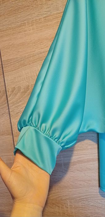 Koszula nietoperz seledynowa rozm M