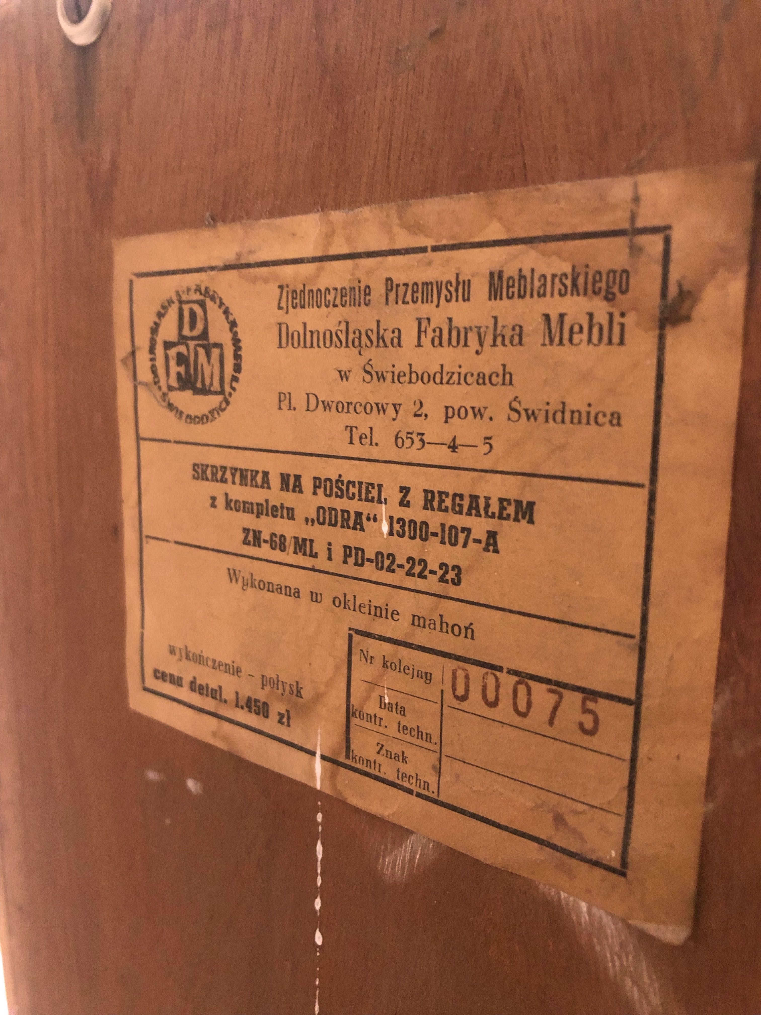 Meble Odra z 1968 r.: to nie styl vintage, to jest vintage