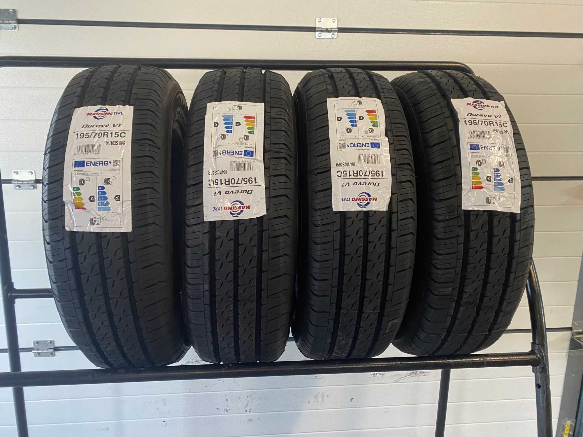 4x 195/70 R.15C 104/102S 8PR Massimo Durevo V1 opona wzmacniana BUS