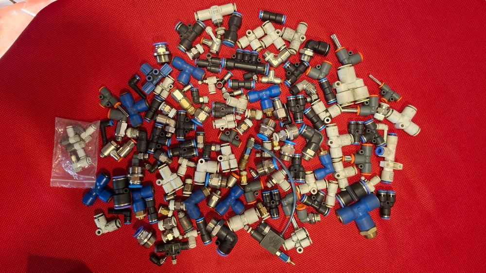 Centenas de acessórios de ar comprimido / pneumática