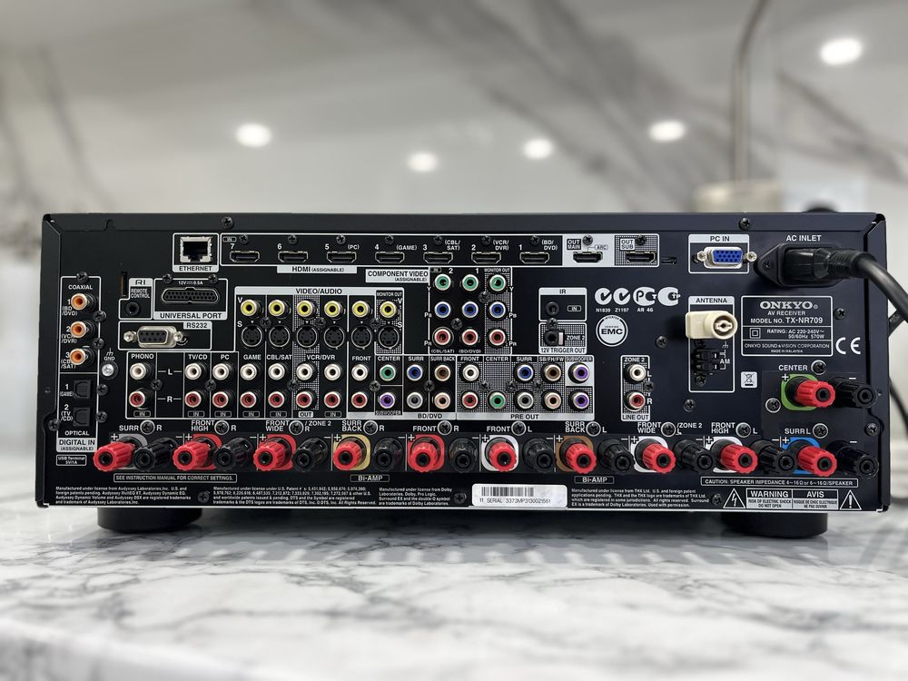 AV Ресивер - Onkyo TX-NR 709 / под ремонт