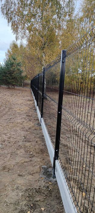 Panele ogrodzeniowe, podmurówka, ceownik - BRAMA - FURTKA - MONTAŻ