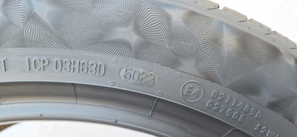 2x Opony Letnie 235/50R19 Continental Premium 23r Nowe Demo WYPRZEDAZ