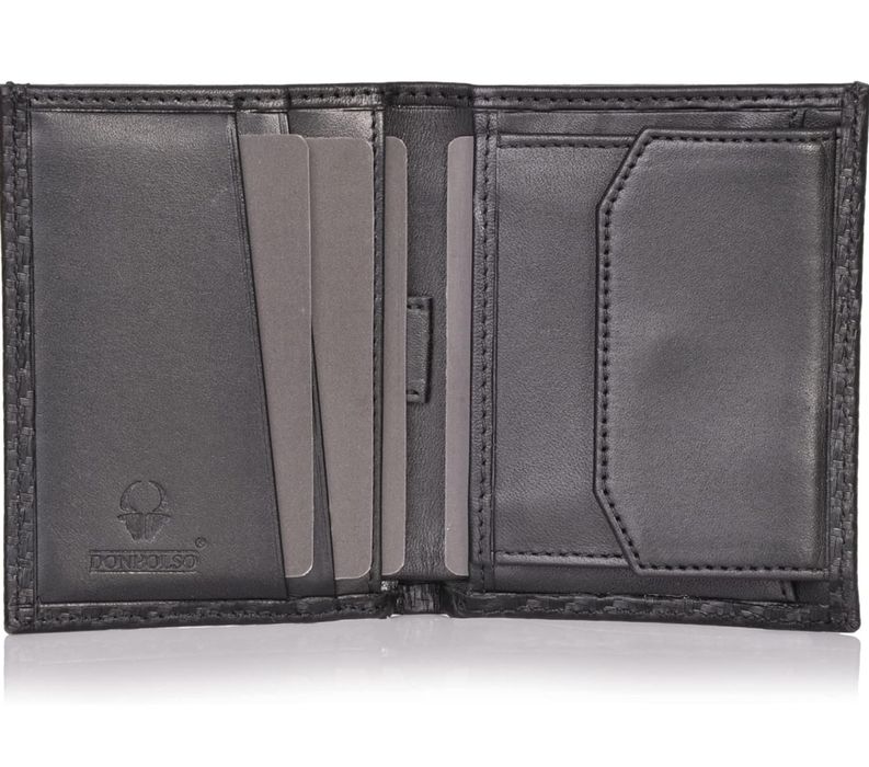 Donbolso® Rom I Slim Męski portfel ze skóry