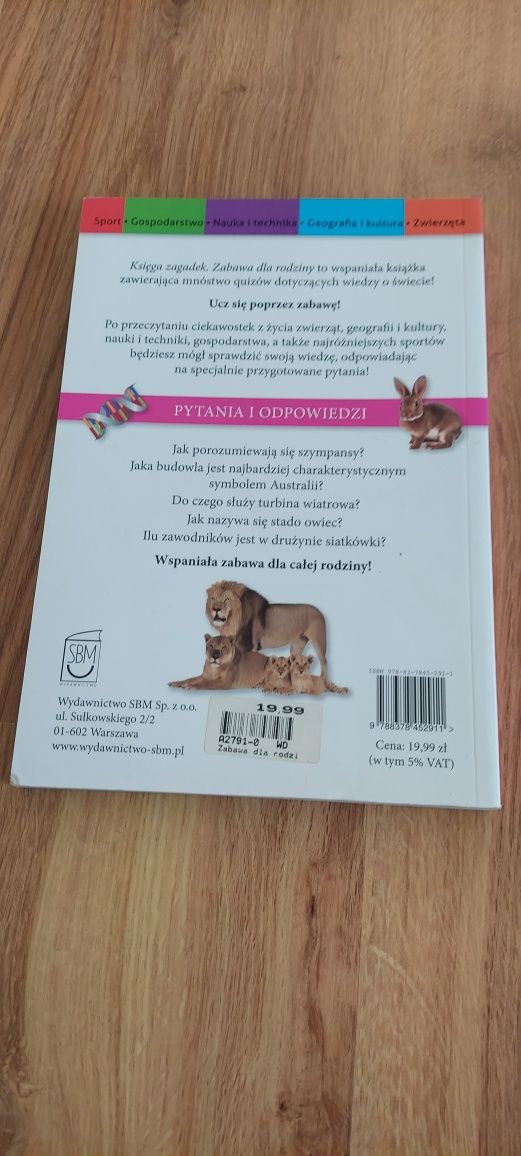 Księga zagadek pytania i odpowiedzi