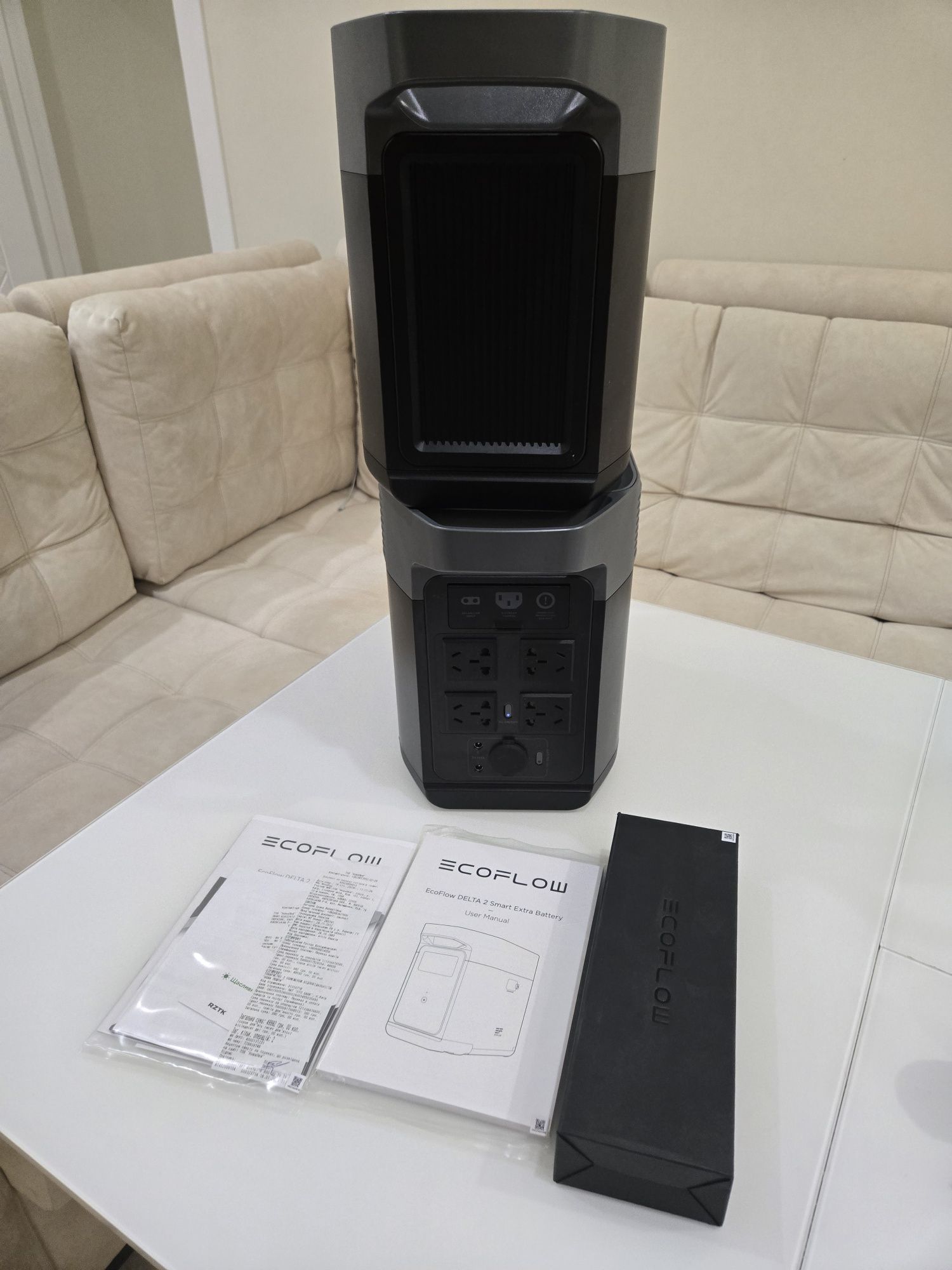 Ecoflow delta 2 с додатковим акумулятором