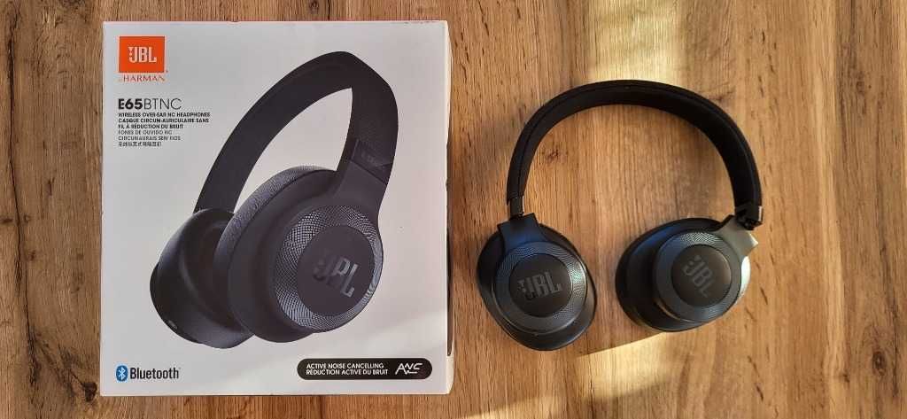 Słuchawki nauszne JBL HARMAN E65BTNC Bluetooth ANC