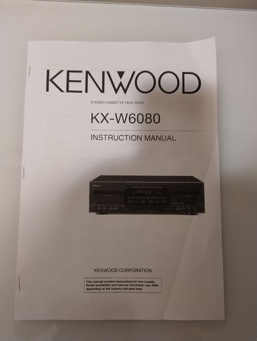 Magnetofon Kenwood KX W6080