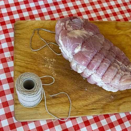 Sznurek BAWEŁNIANY PAKOWY WĘDLINIARSKI Ogrodniczy Biały 2mmx60mb 100g