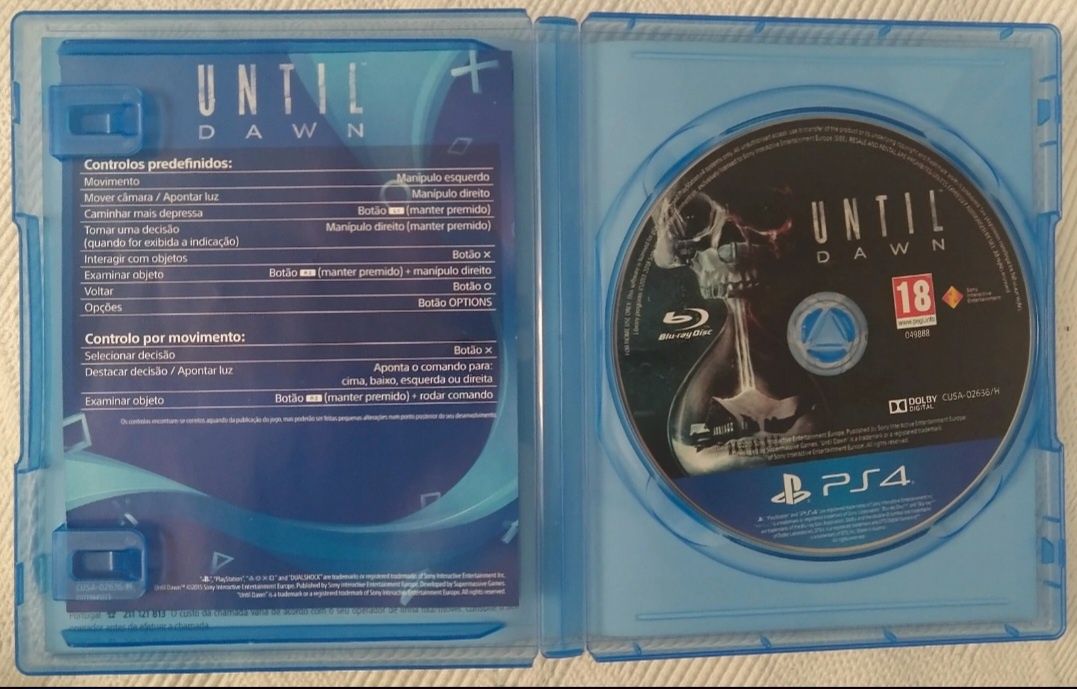 Until Dawn PT  PlayStation Hits