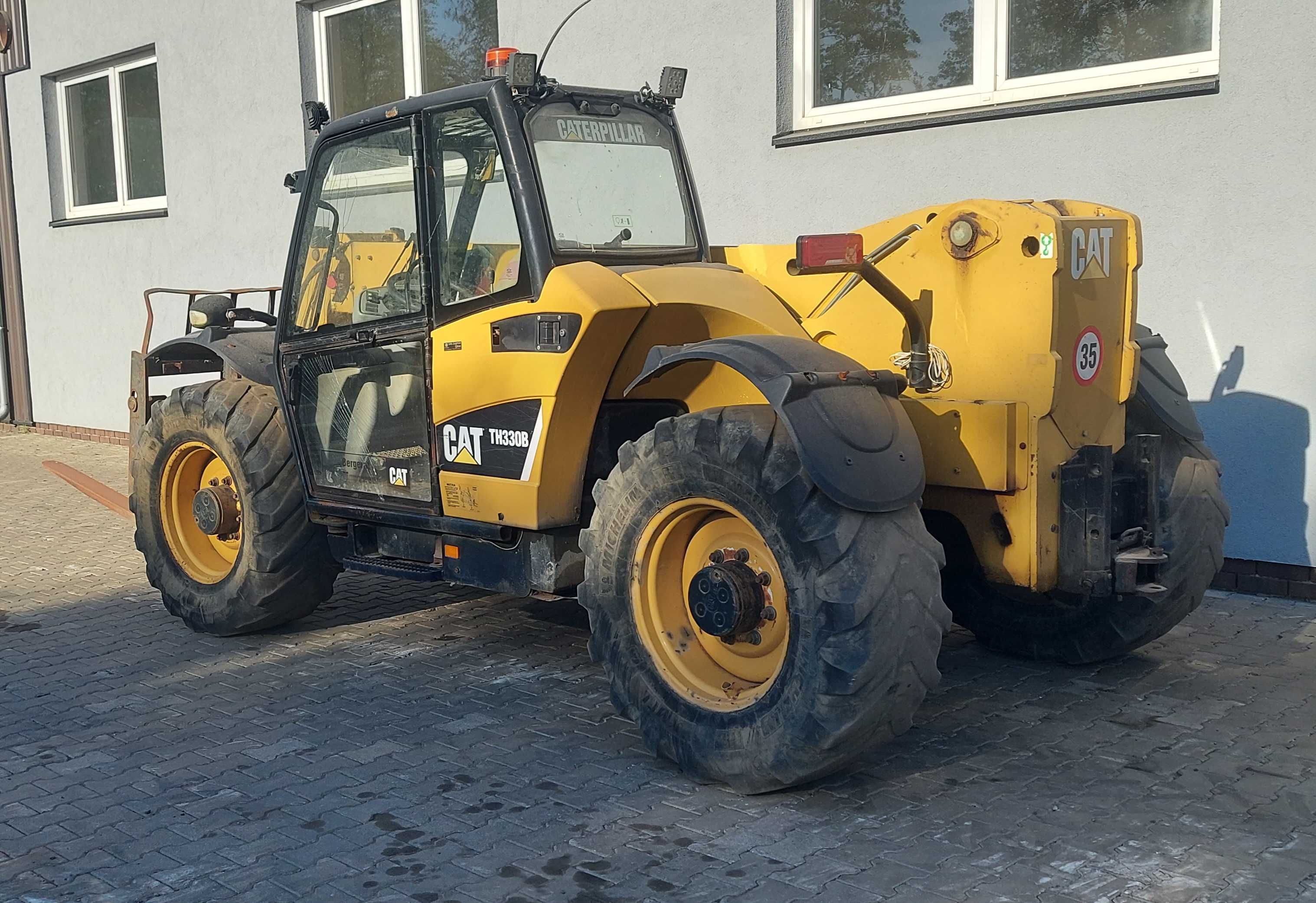 CAT TH330B 2007r Caterpillar Ładowarka Teleskopowa