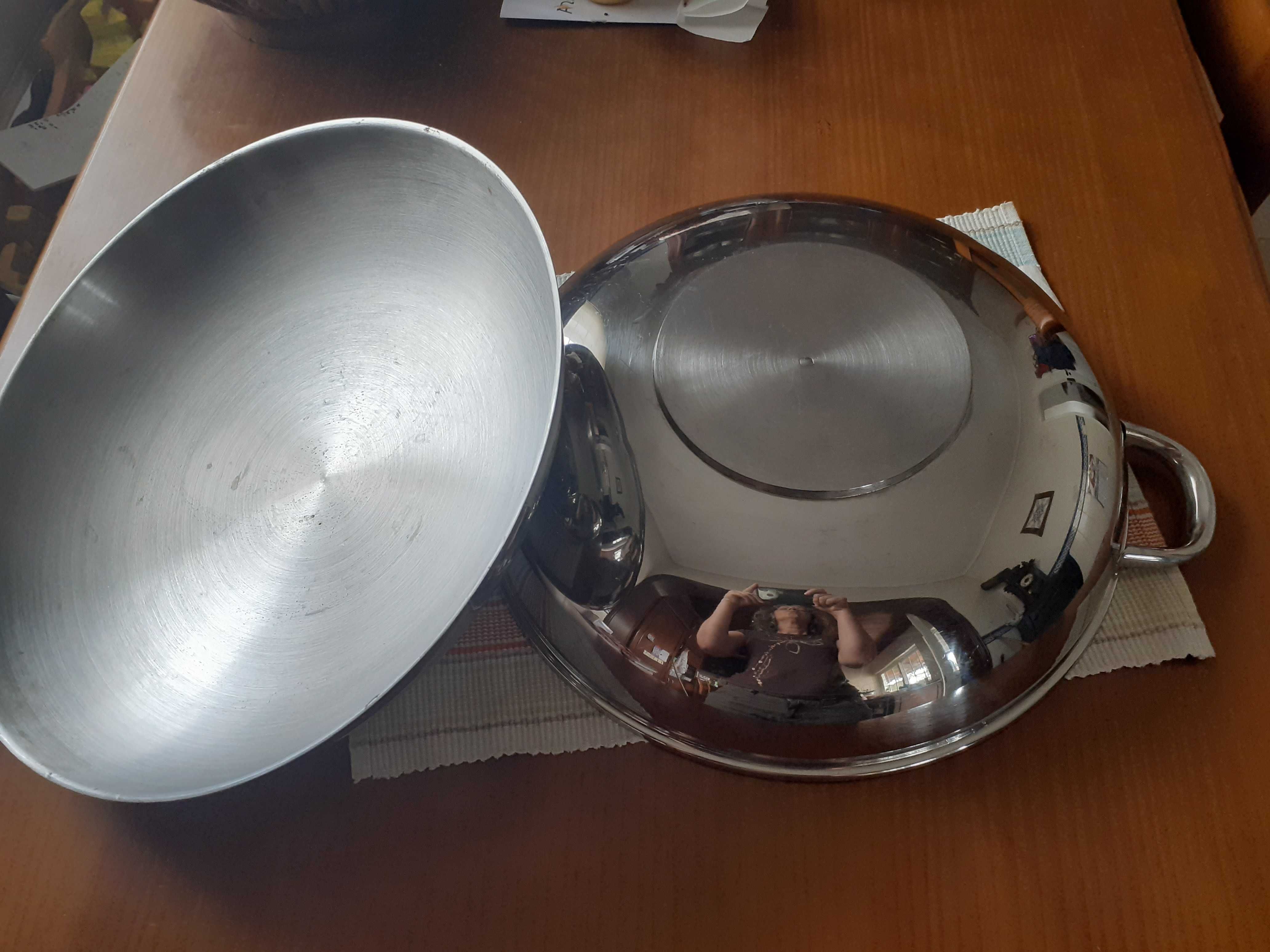 Tacho grande de inox em otimo estado