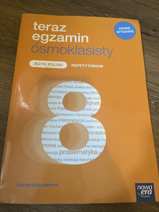PUSTE repetytorium Teraz Egzamin Ósmoklasisty Język Polski