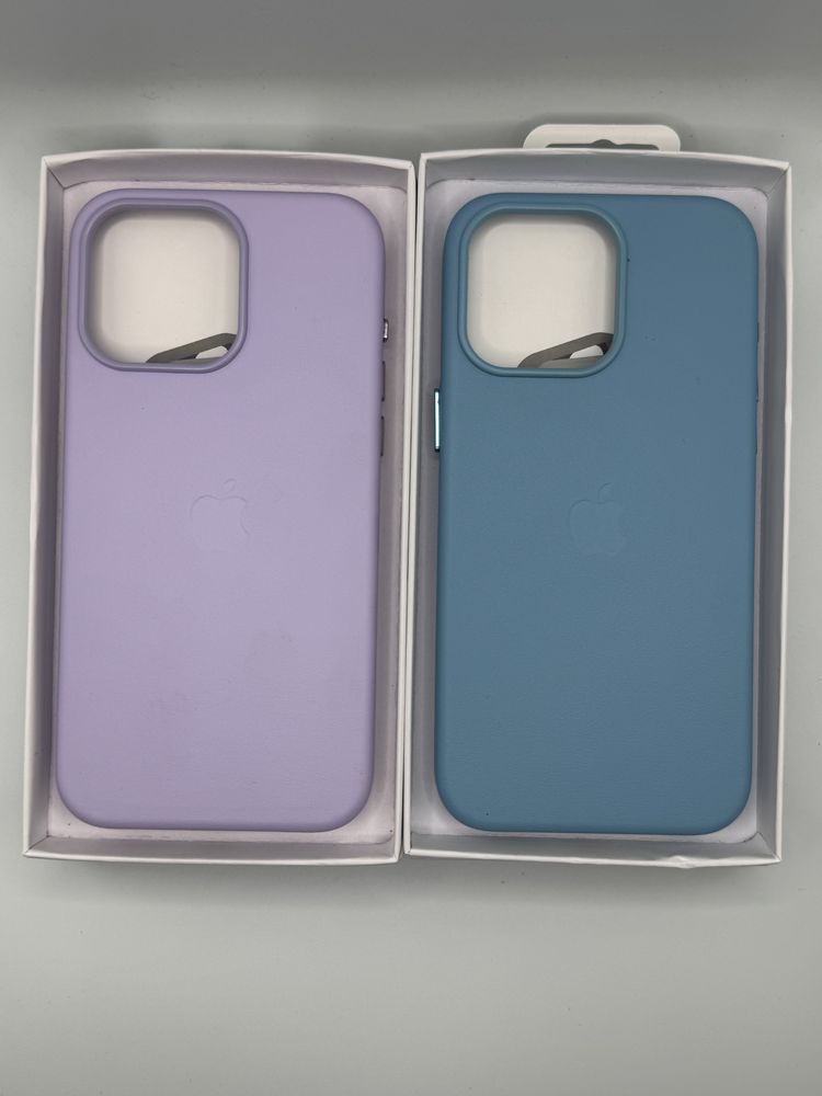 Чохол накладка leather case MagSafe iPhone 16 Pro Max та інші моделі