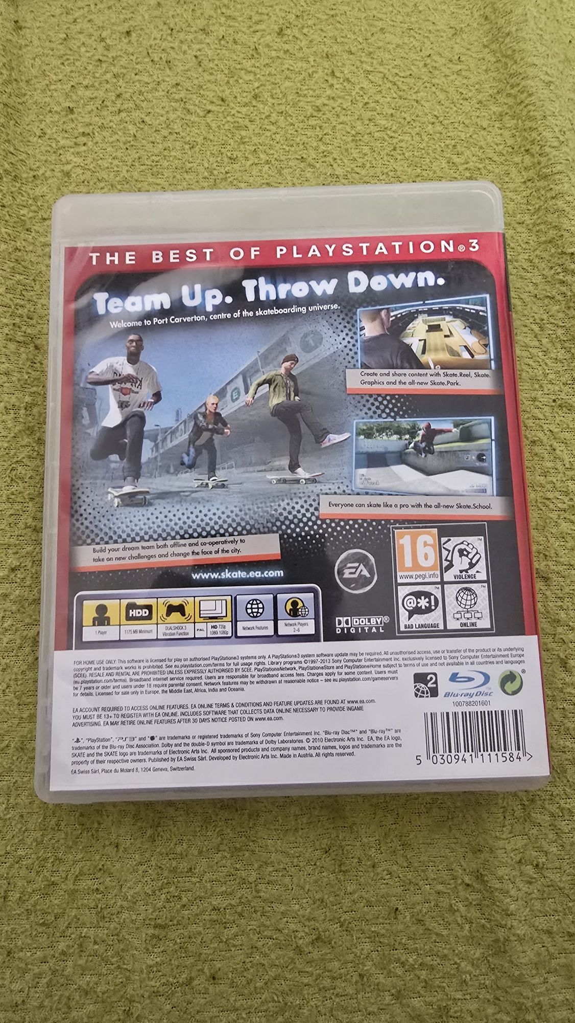 Skate 3 ps3 em ótimo estado