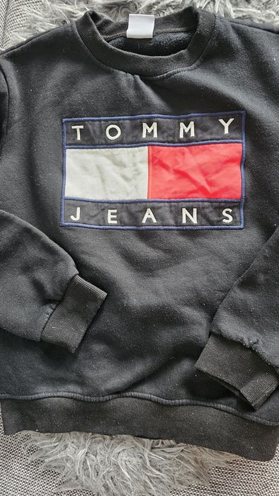 Tommy Jeans czarna bluza męska