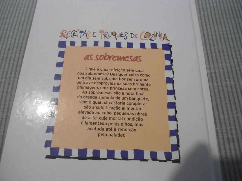 As Sobremesas festivas e alegres