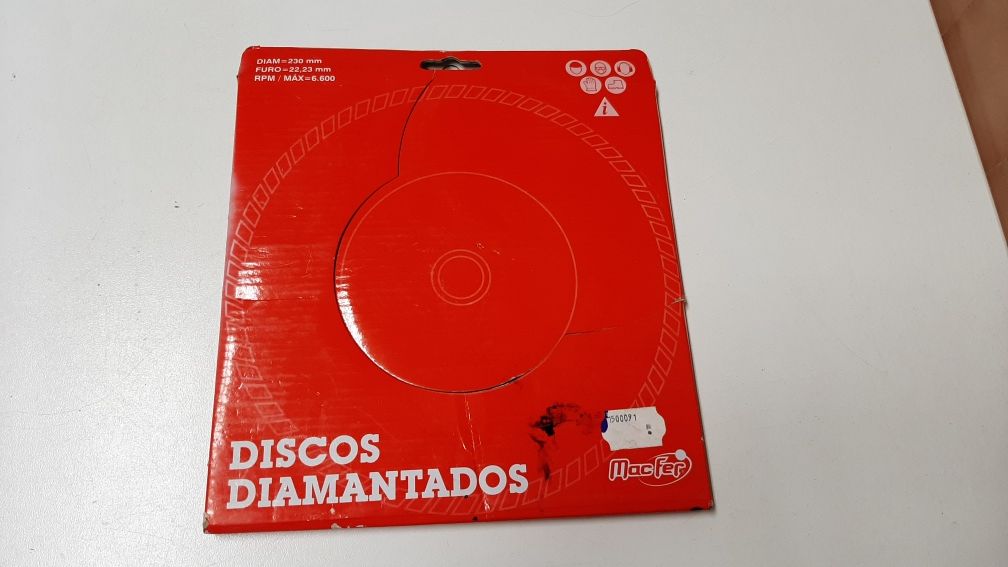 Disco de corte de Diamante MACFER
230mm