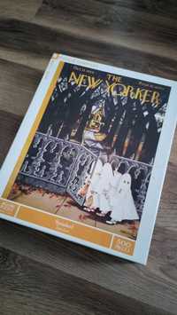 Puzzle company 1000 the News Yorker. spooked halloween z usa jesień