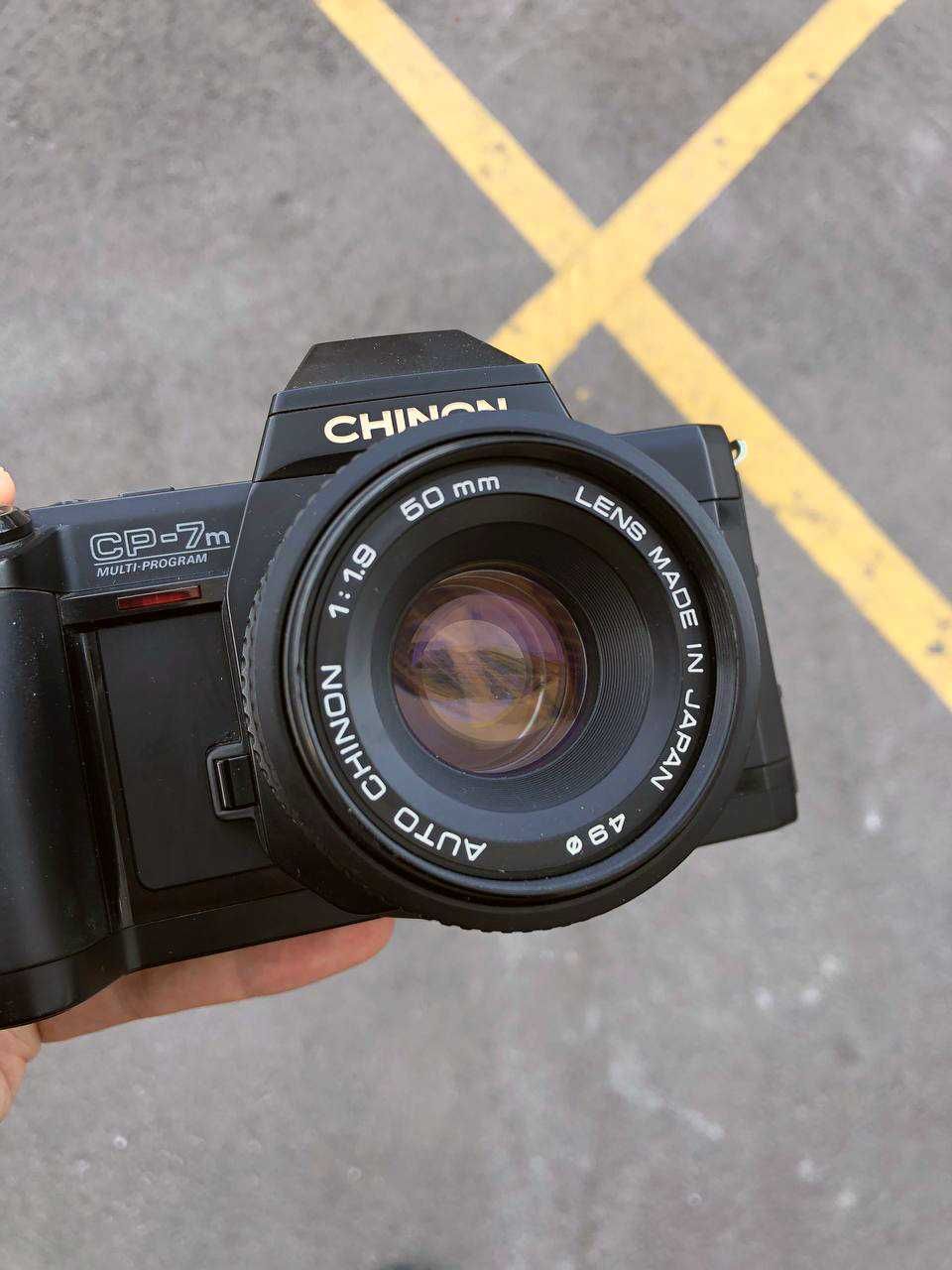 Фотокамера Chinon CP-7m with Auto Chinon 50mm f/1.9