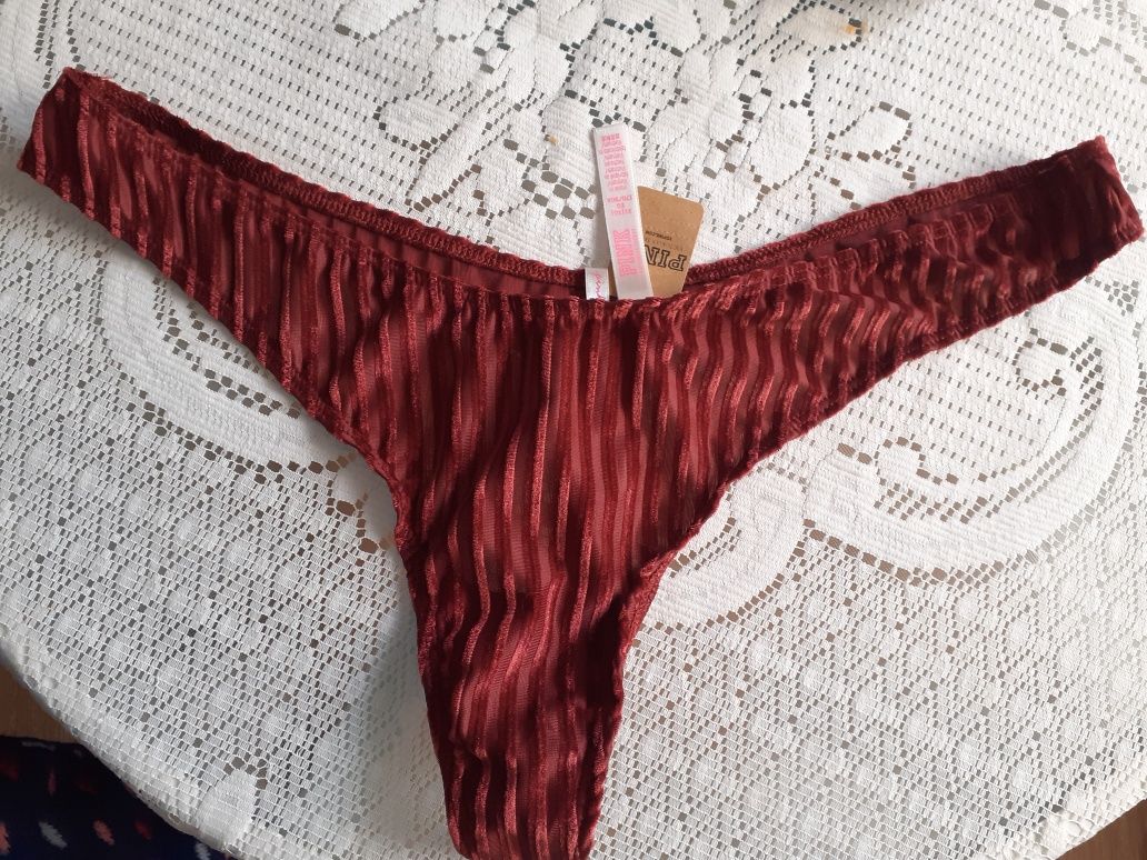 "Victoria's Secret"-PINK, stringi damskie z USA, rozm.XL