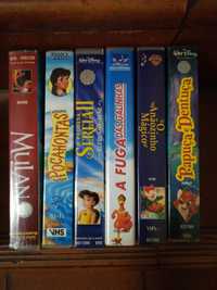 Cassetes VHS Animacao