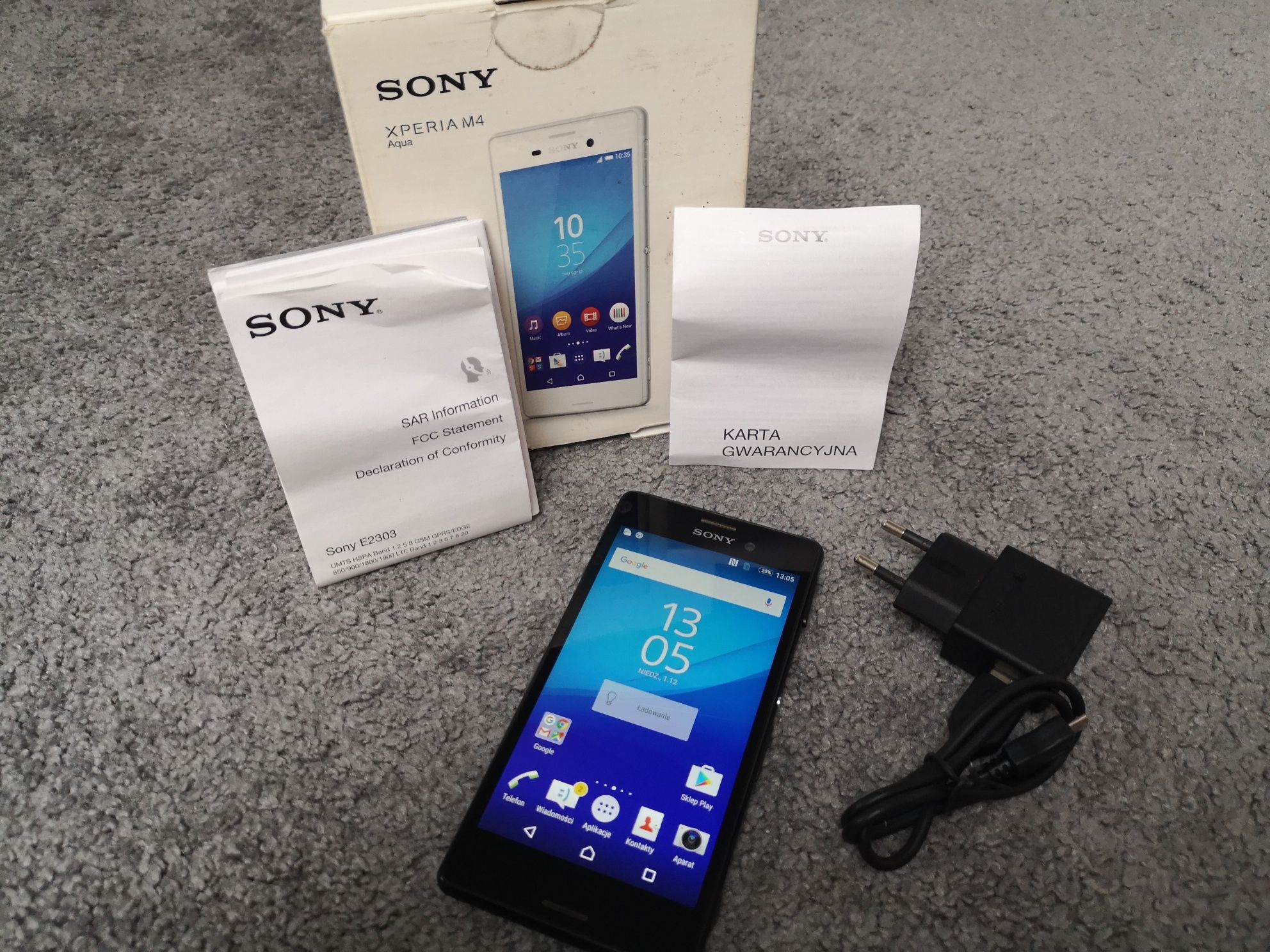 Sony Xperia M4 AQUA/ USZKODOZNY/ GUBI zasięg