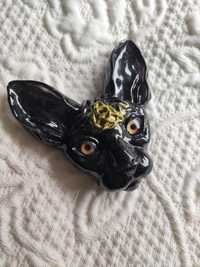 Halloween dekoracja kot sfinks rękodzieło handmade