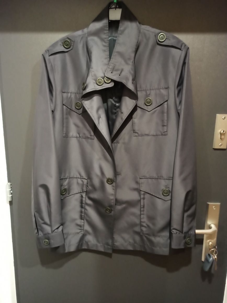 Męska kurtka/płaszcz wiosenno/jesienna Newport Gray Próchnik rozmiar L