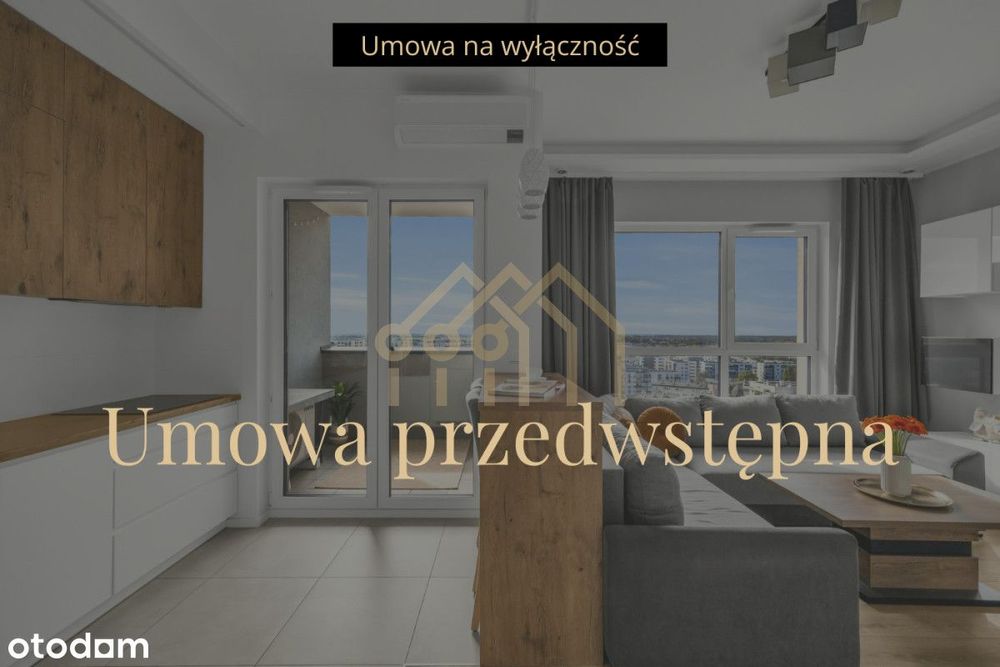 nowoczesne na ostatnim piętrze/wysokie 3m/metro